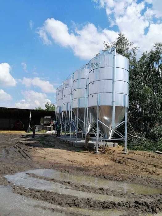 Silosy 38ton zbożowe paszowe SILOS nowy Marco-Polo z HDSem 1,5mm ocynk