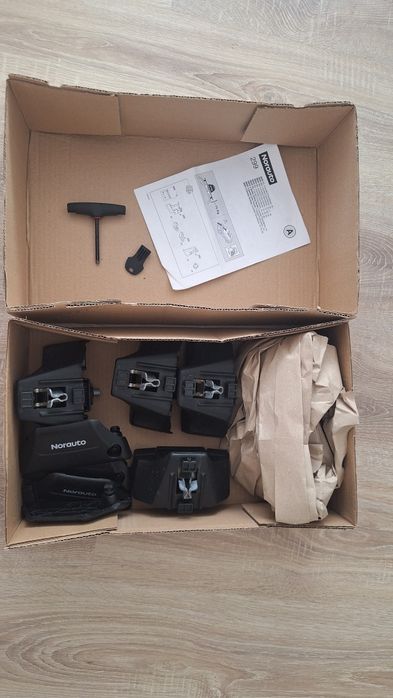 4 Suportes Barras Norauto para BMW