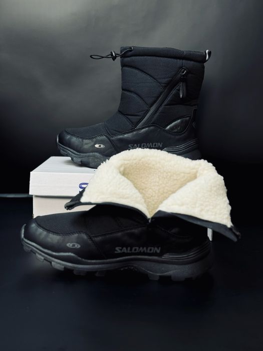 Мужские Дутики Salomon / Самая теплая обувь на зиму / Саламон Дутиши