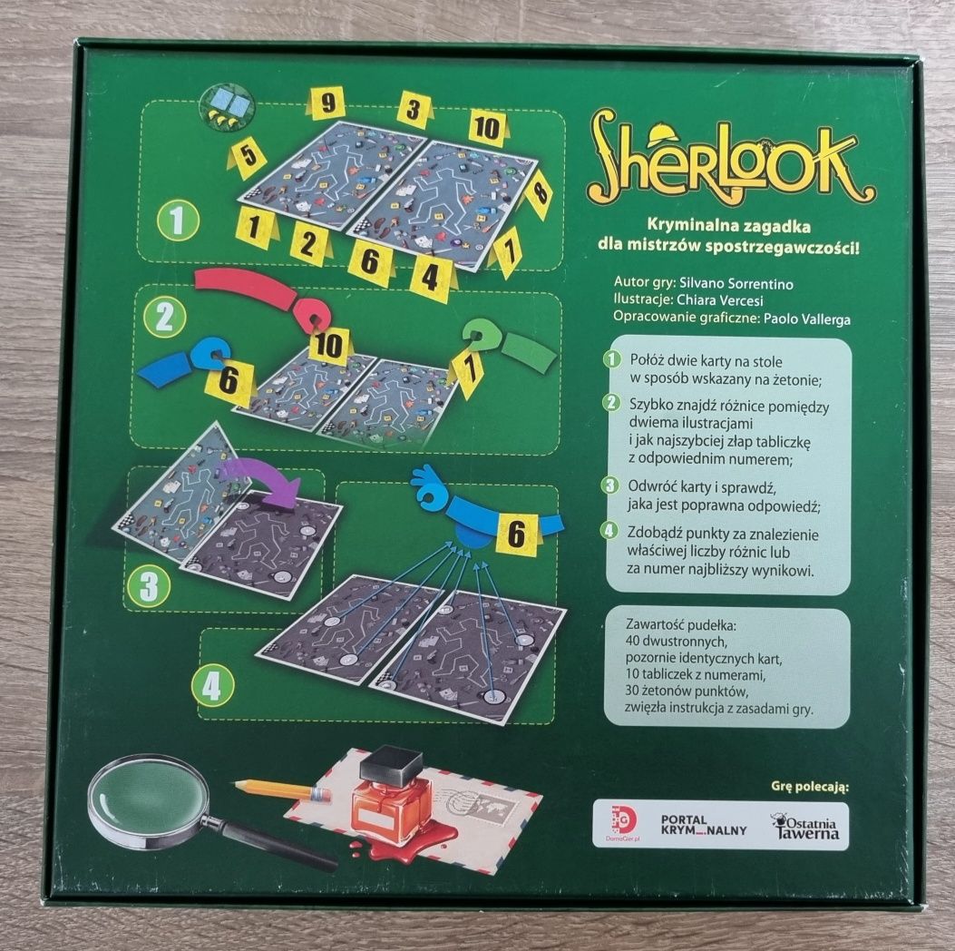 Sherrlook - gra planszowa FOXGAMES