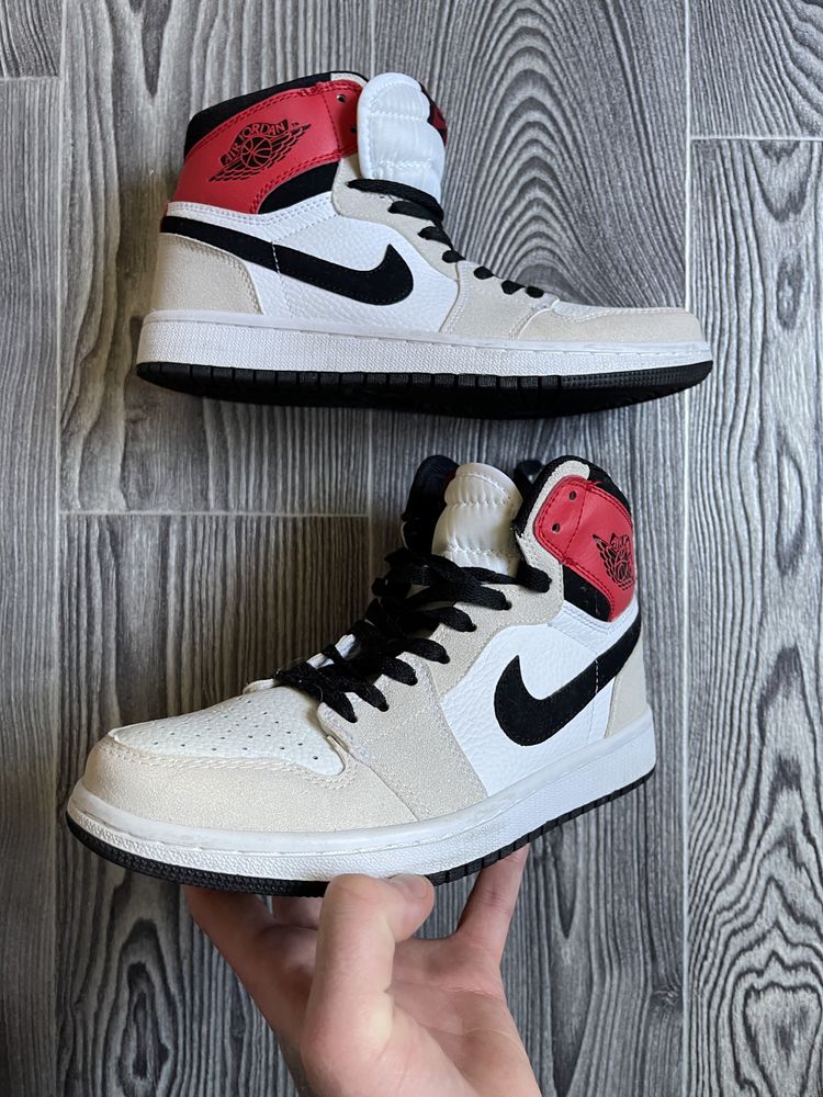 Кроссовки nike air jordan 1 retro high размер 40 стелька 25см