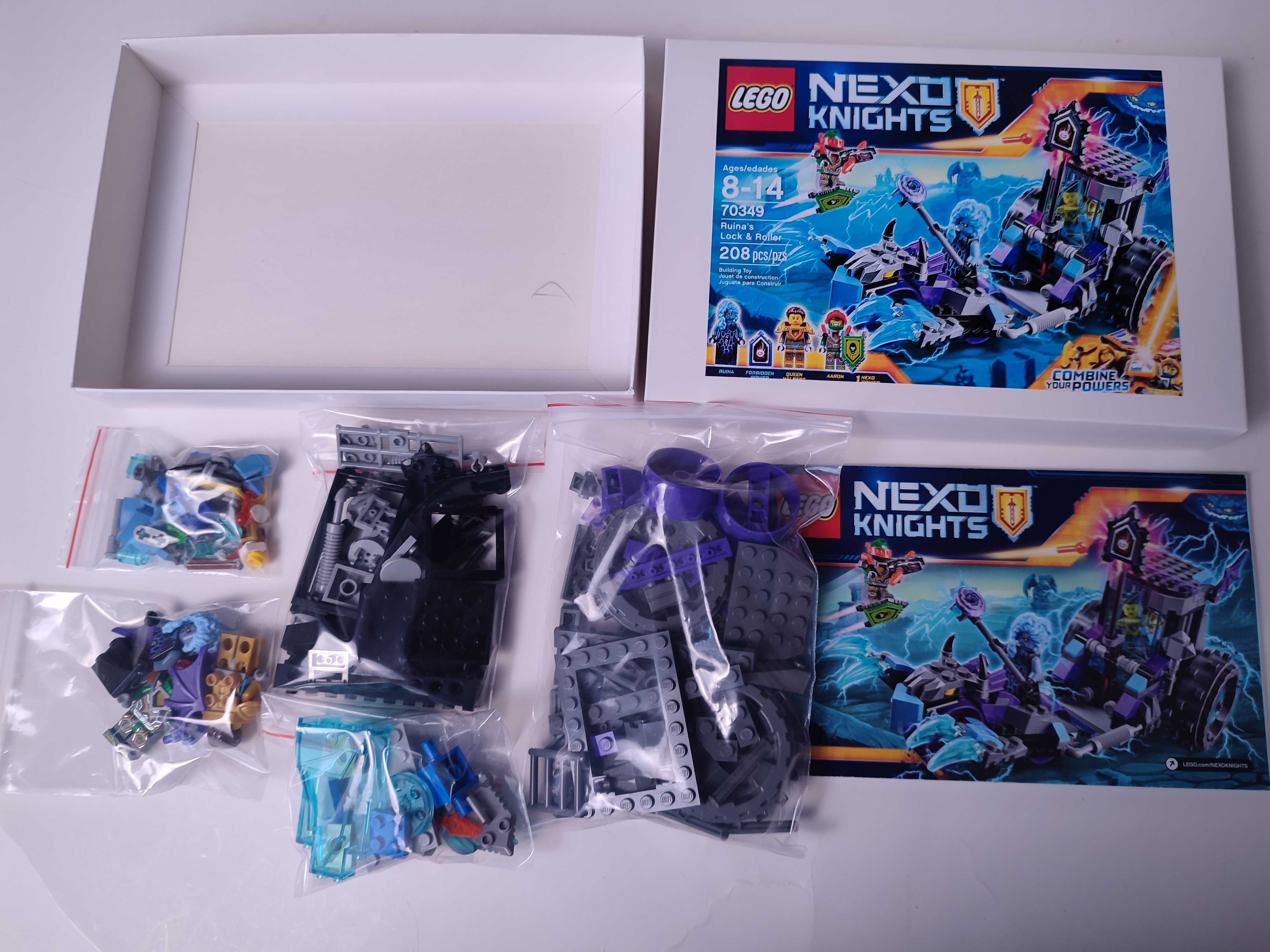 LEGO Nexo Knights 70349 - Miażdżący pojazd Ruiny - Komplet 100%