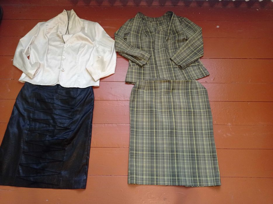 костюм піджак  жакет спідниця  юбка  54р