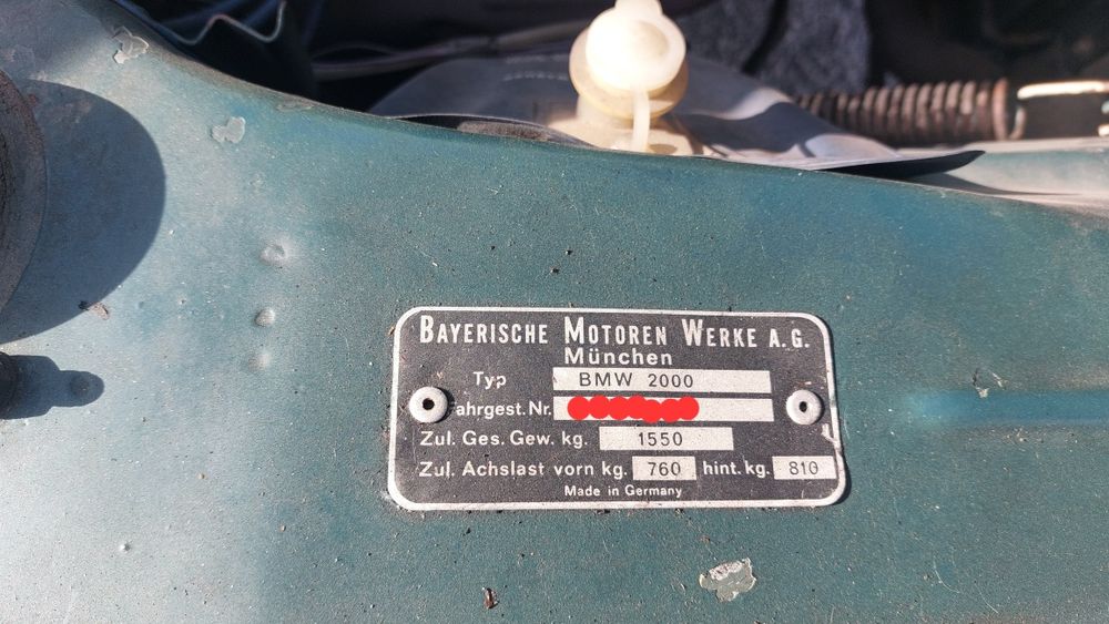 BMW 2000 de 1972