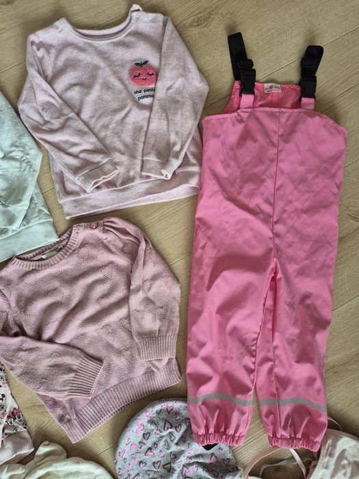 Bluzy paka ubrań 92 swetry buty lasocki 27 trampki coccodrillo 25