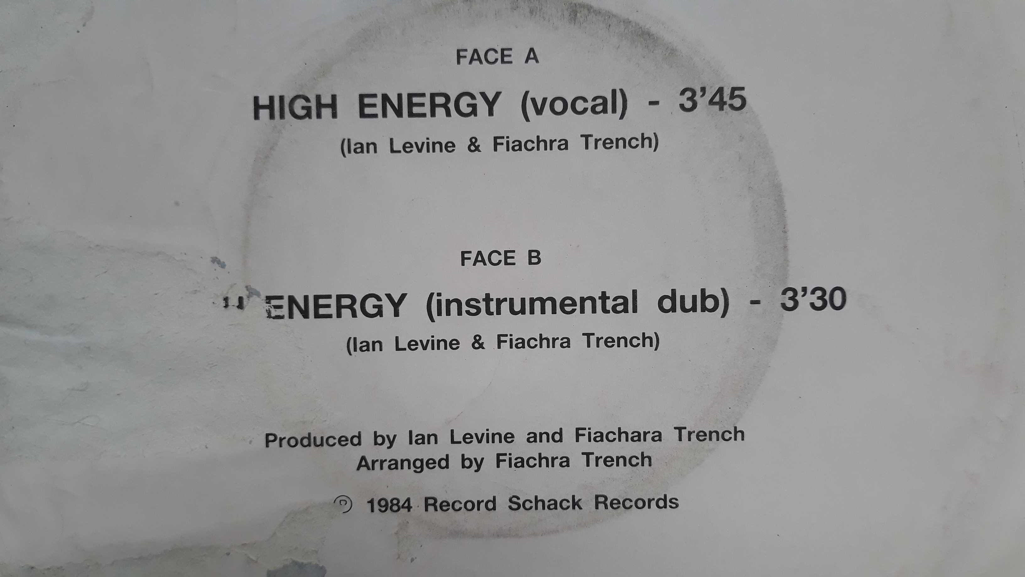 Evelyn Thomas - High energy - single vinil - portes incluídos