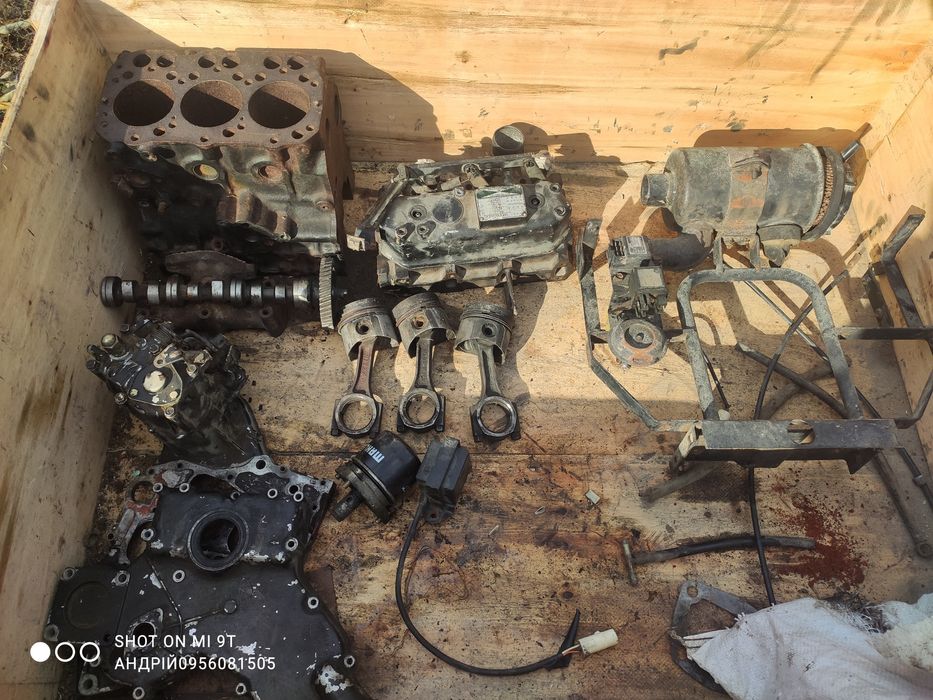 Yanmar Kubota по запчастинах