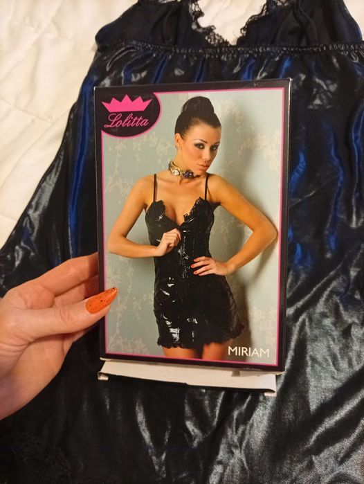 Koszulka halka erotyczna lateks nowa 36s