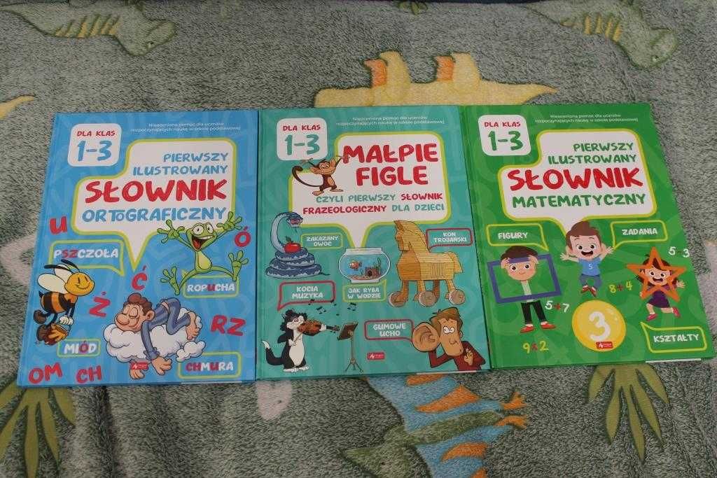 Cała seria książek "Ilustrowany Słownik..."
