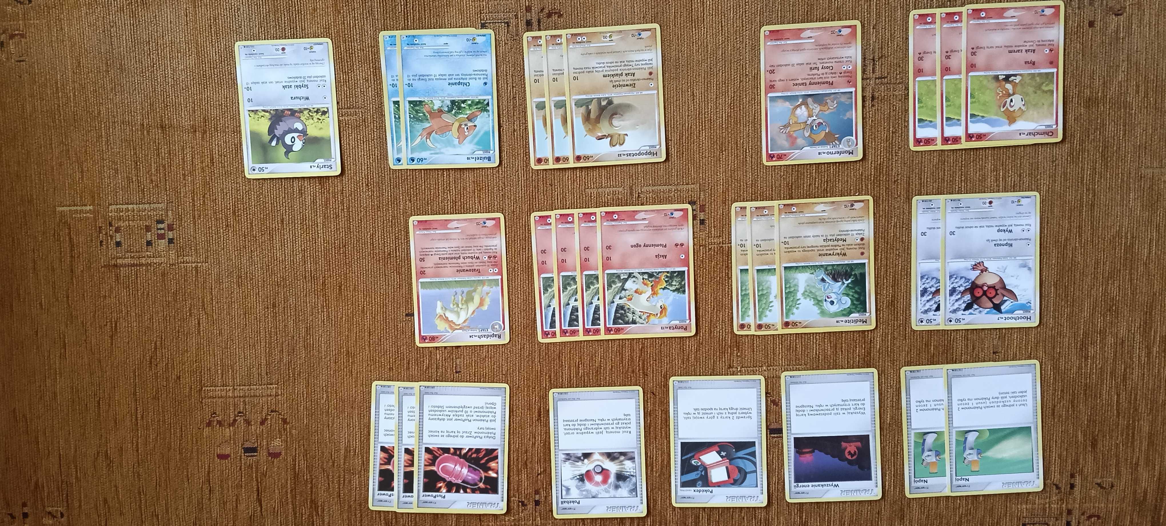 Karty Pokemon Perła&Diament POLSKIE WYDANIE