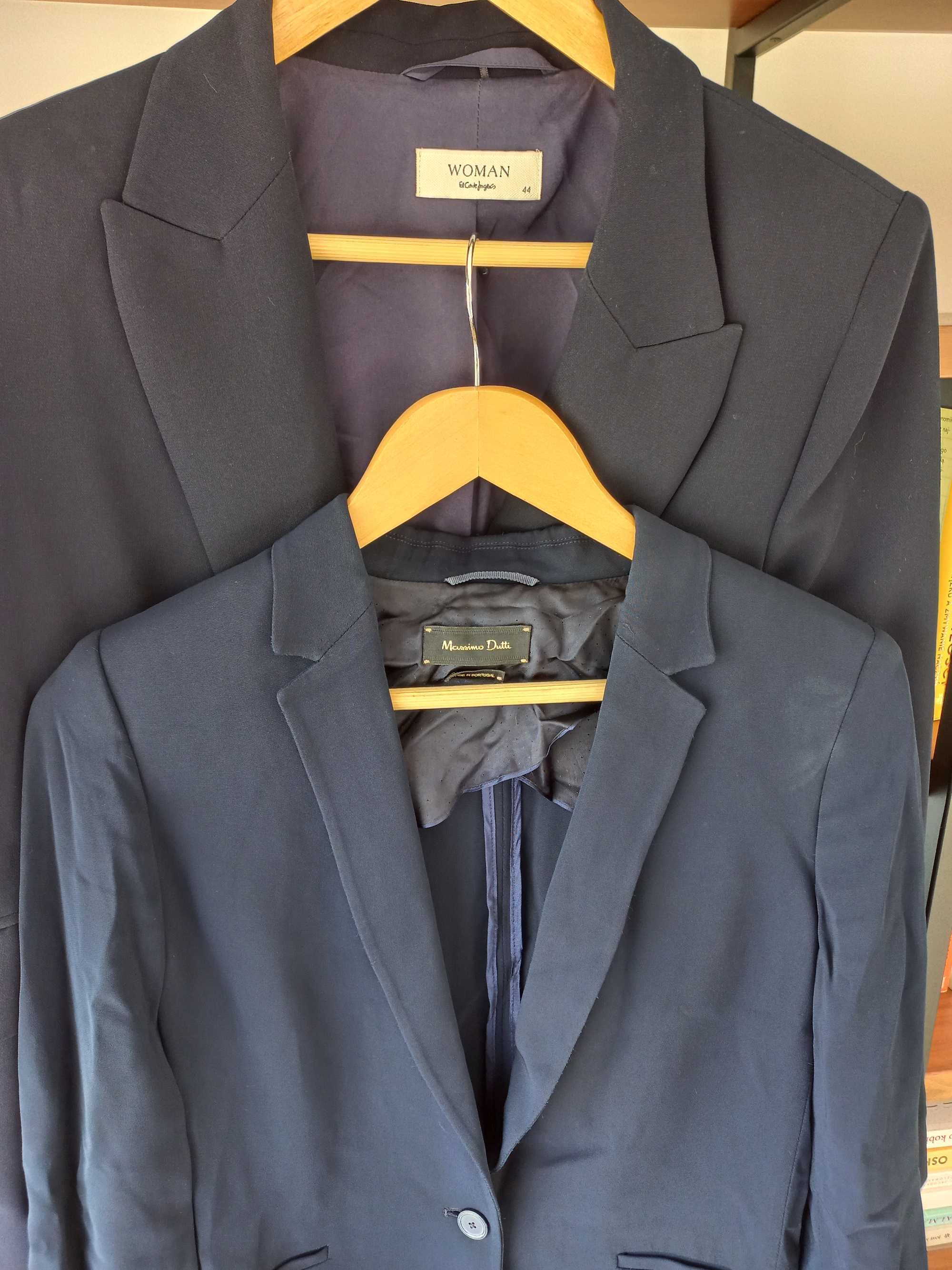 Blazers senhora Massimo Dutti, Elcorte inglês, Zara Woman)