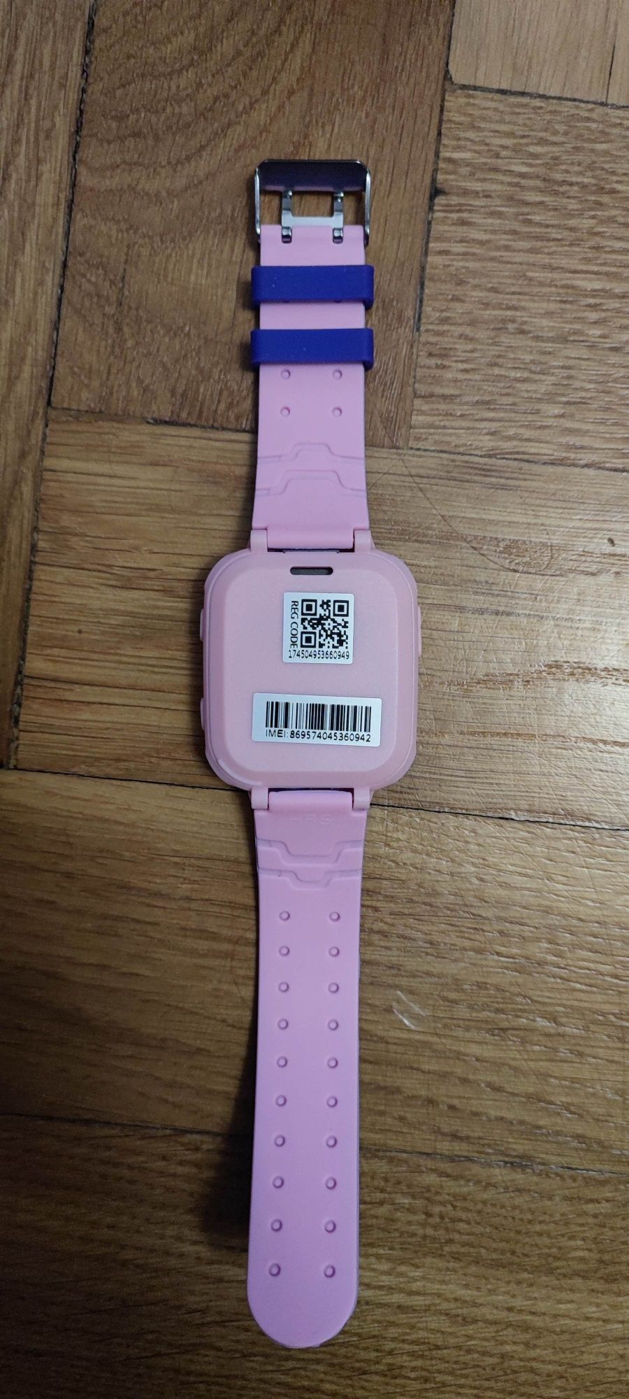 Smartwatch dla dzieci ZEGAREK GPS LOKALIZATOR SOS - różowy