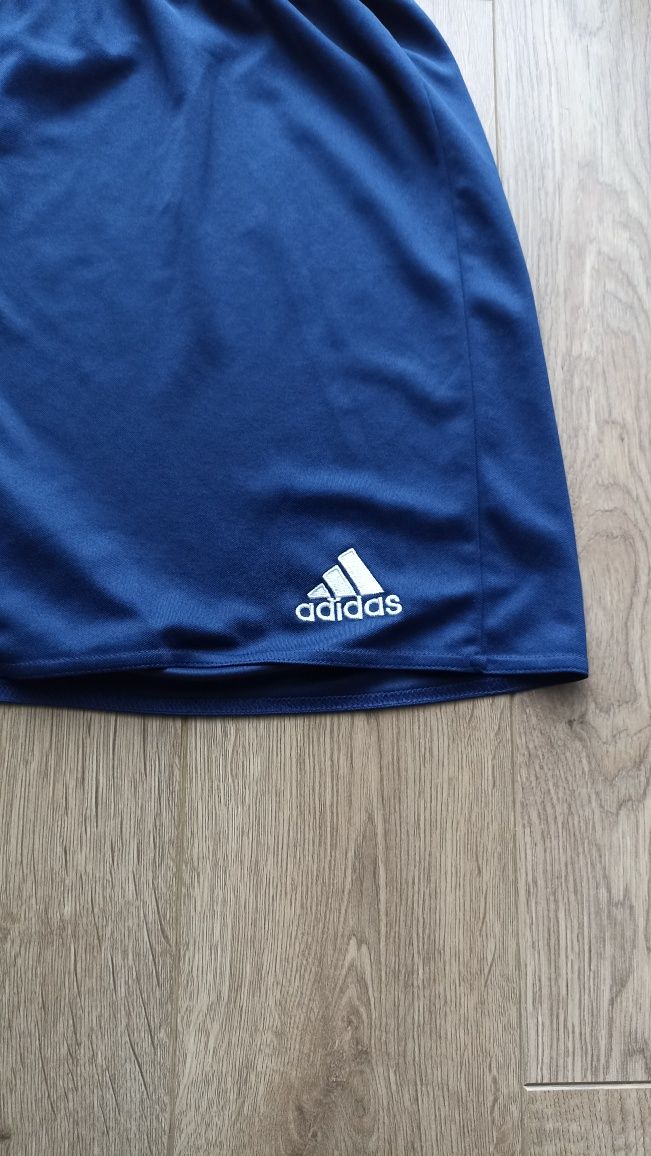 Spodenki męskie piłkarskie shorty sportowe granatowe Adidas