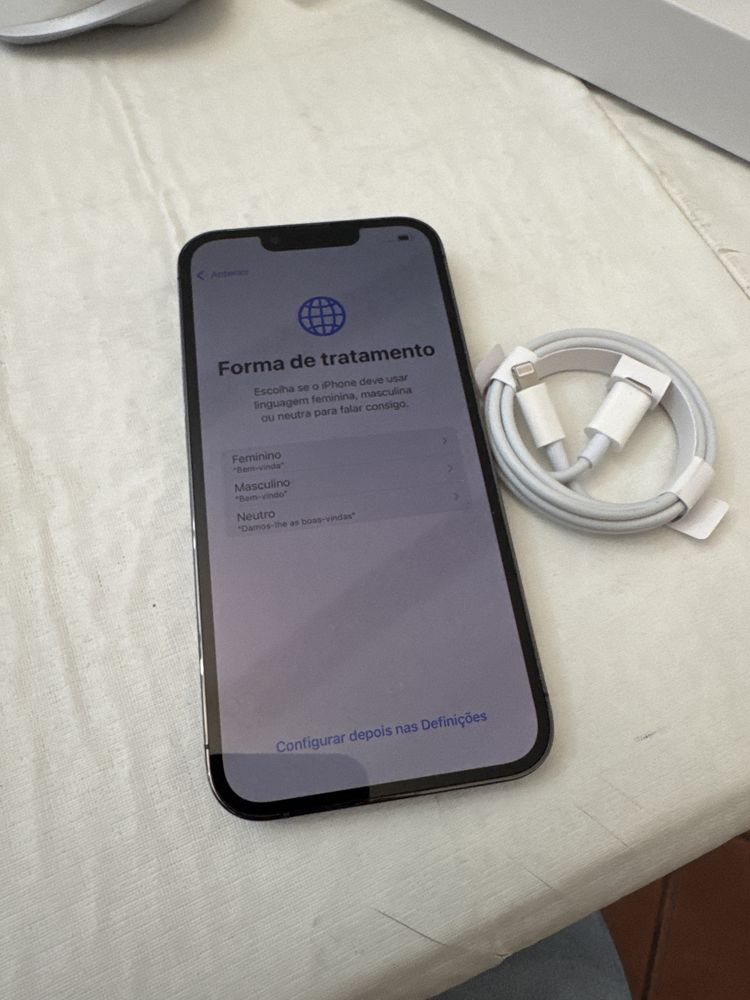 Iphone 13 pro cinzento 512 gb imaculado
