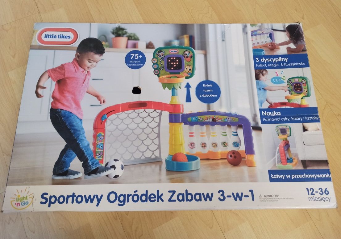 Little Tikes - centrum sportowe 3 w 1