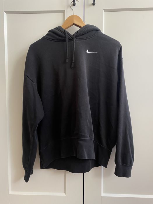 bluza nike s m z kapturem czarna
