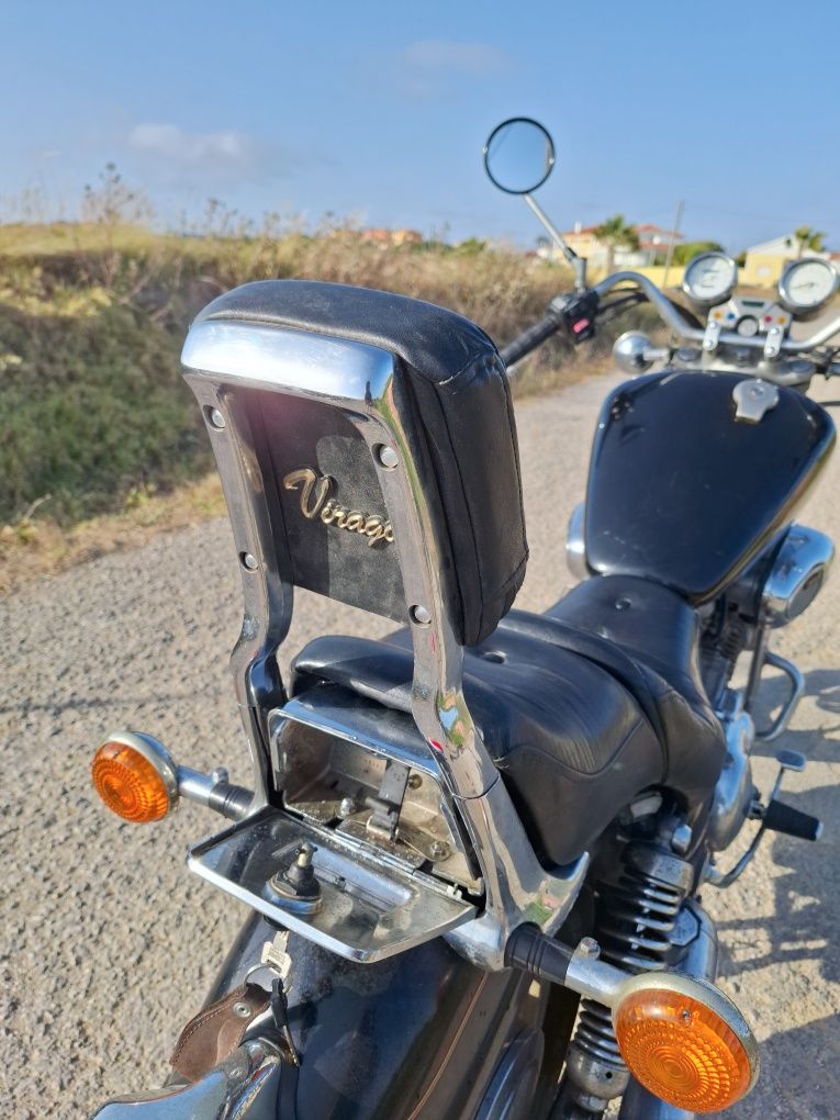 Yamaha Virago 1100cc de 1986. Não paga selo