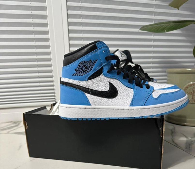 Jordan 1 niebieskie damskie meskie nowe buty jordana za kostkę 36-44