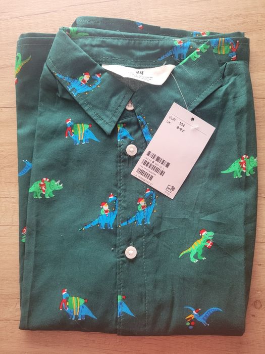 koszula świąteczna h&m r 134