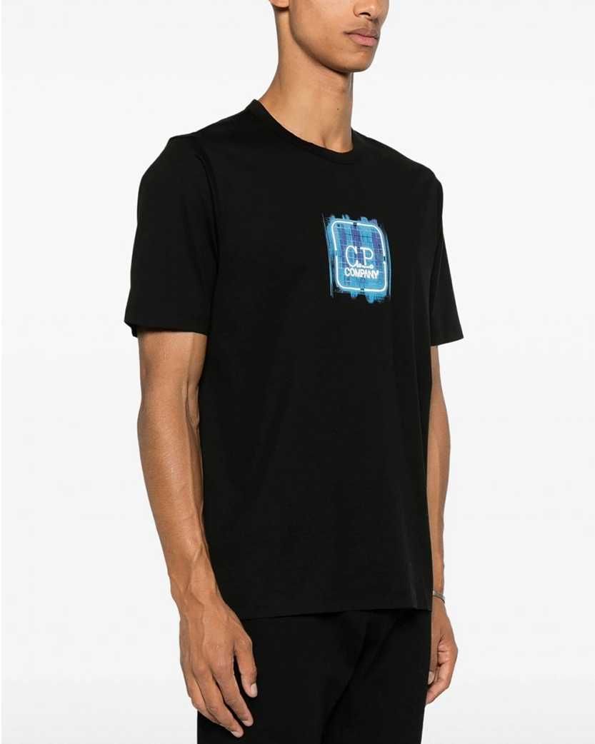 Футболка C.P. Company The Metropolis Series Mercerized Jersey Embossed