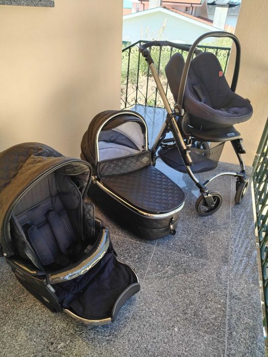 Carrinho BÉBÉCAR Hip-Hop Tech + Alcofa + Ovo