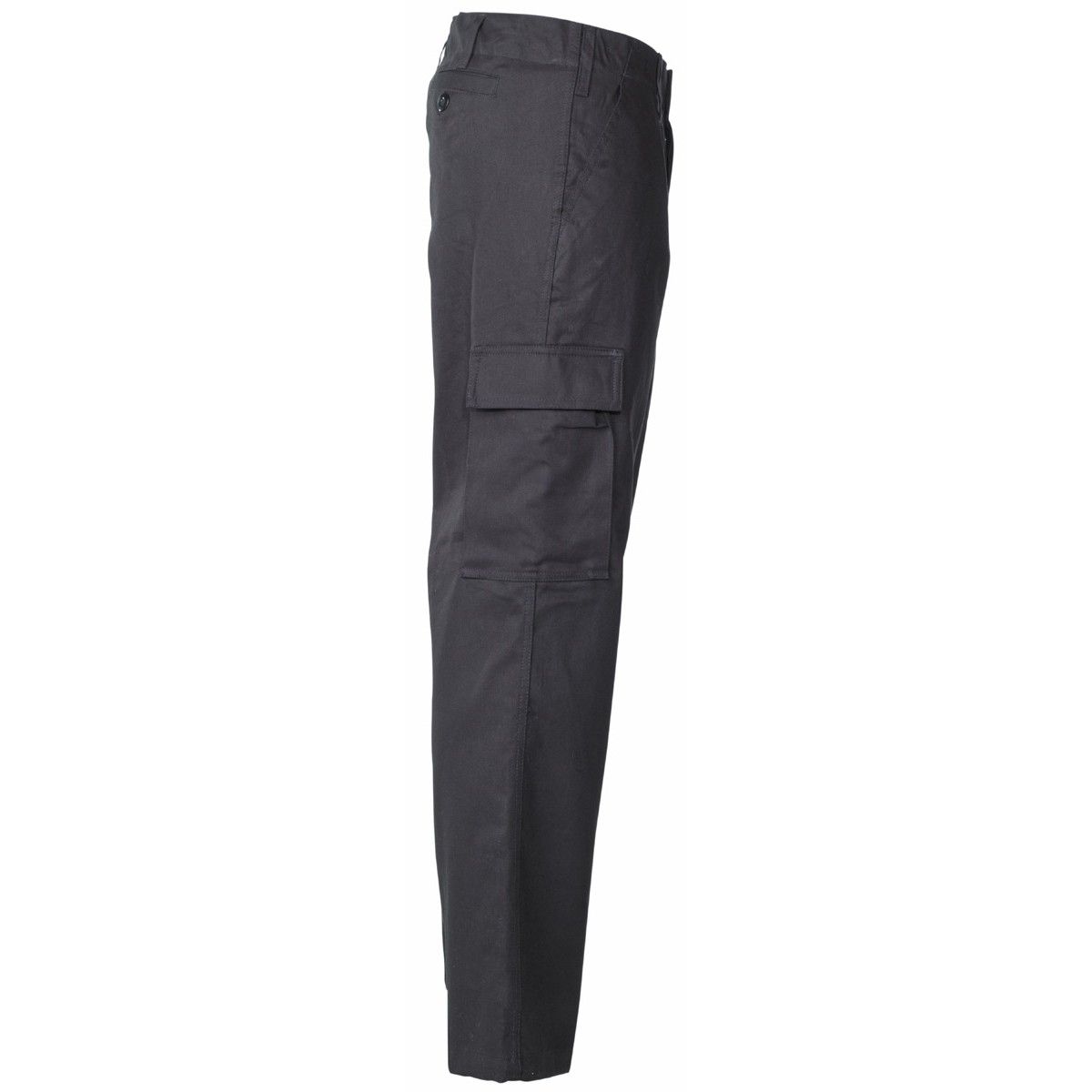 spodnie bawełniane bojówki czarne 9