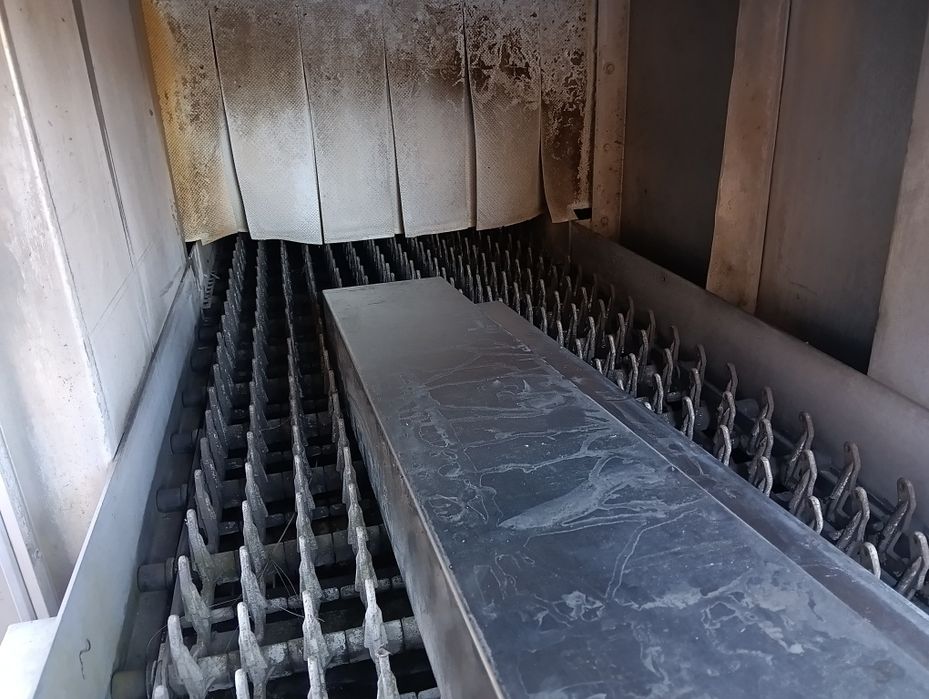 Myjka do pojemnikow skrzynek hobart tunelowa 57kw suszarka