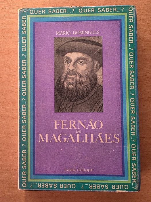 Livro "Fernão de Magalhães" de Mário Domingues