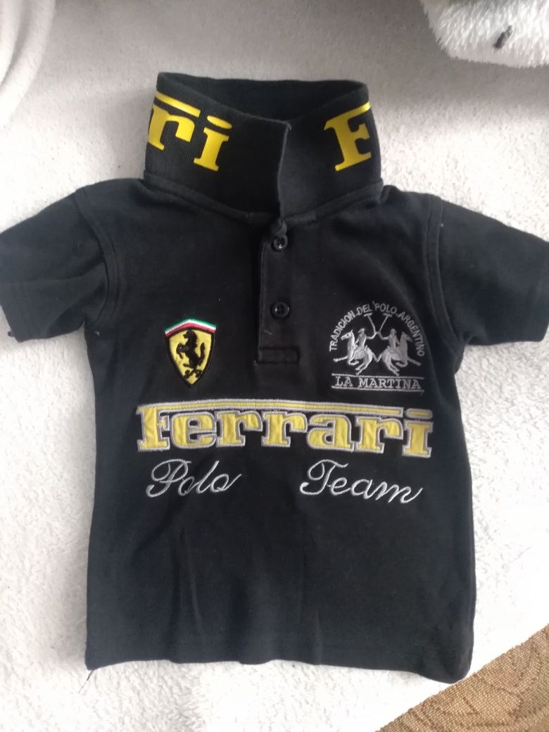 Bluzka polo Ferrari