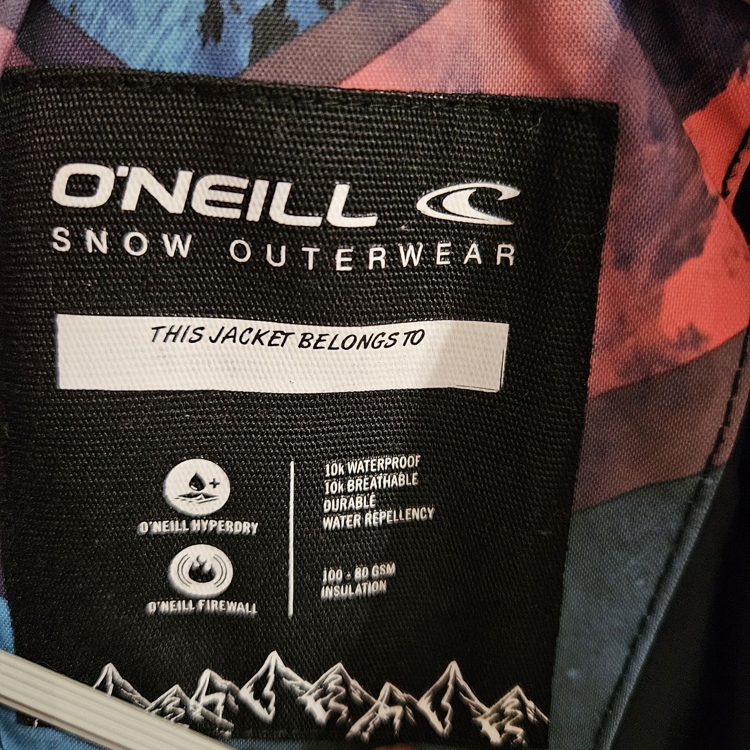 Kurtka narciarska  zimowa kombinezon O'Neill 152 dla dziewczynki