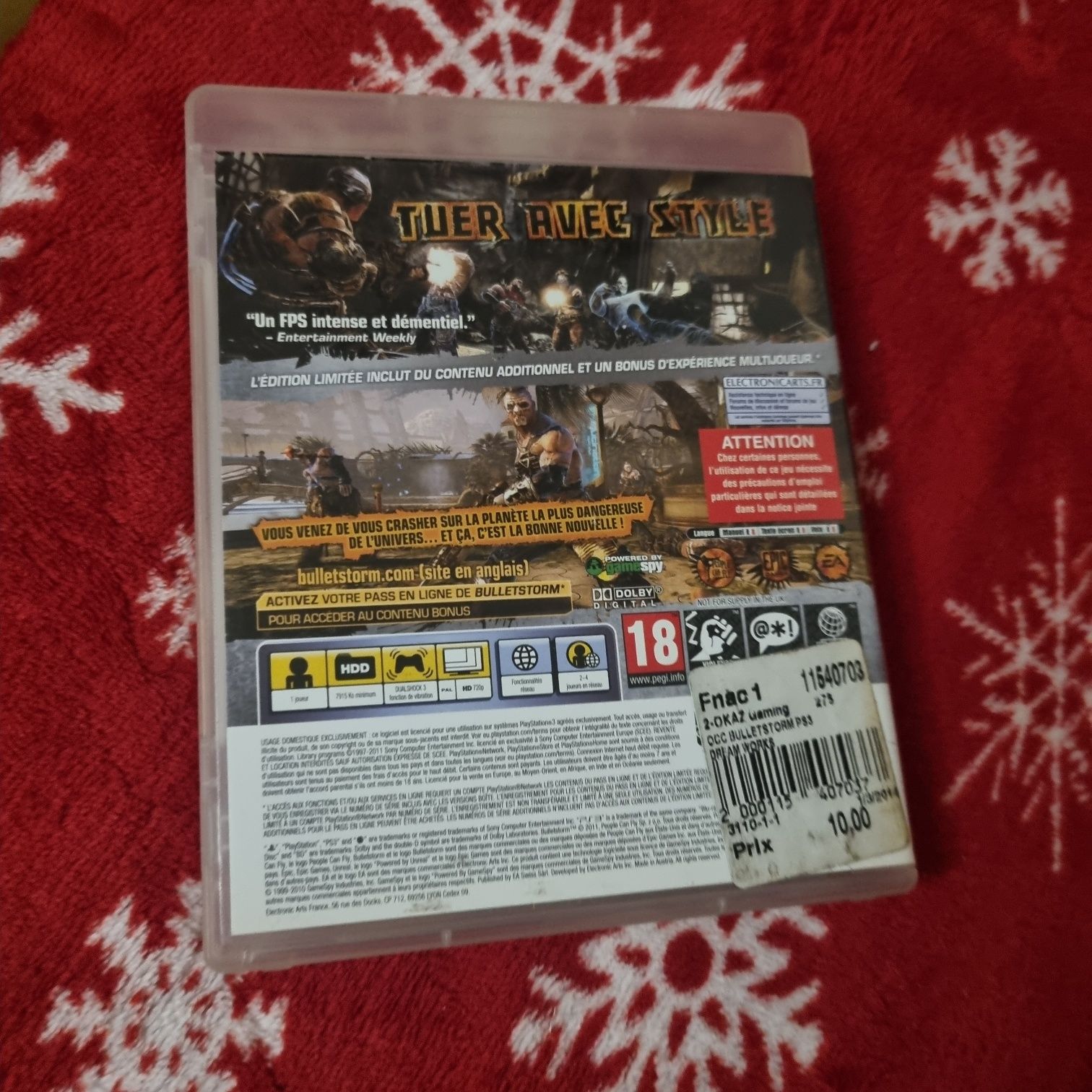 Bulletstorm Limited Edition Ps3