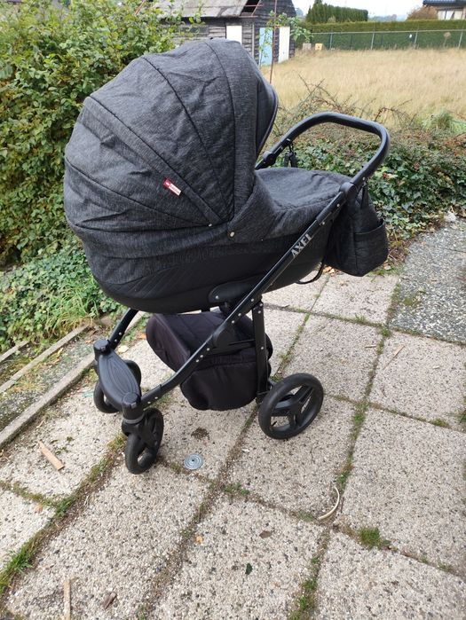 Wózek 4w1 Babylux Axel, ISOFIX