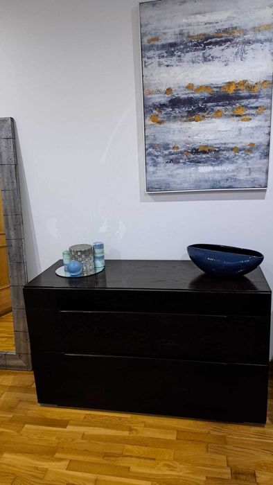 Mobília quarto linha moderna Wengé (bom estado)