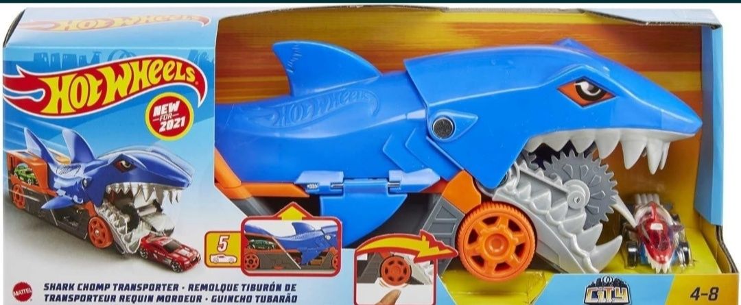 Hot wheels акула