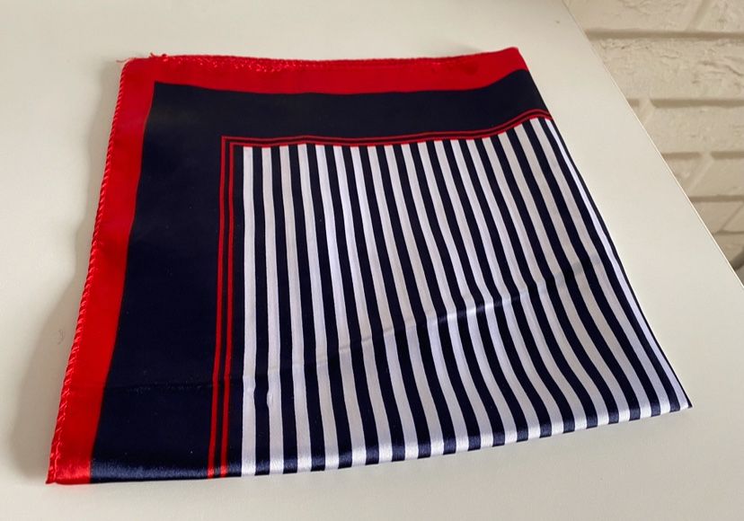 Apaszka damska chusta chustka marynarska w paski