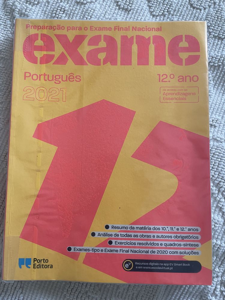 Livro exame nacional de Português