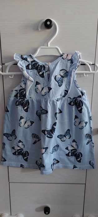 Sukienka H&M, roz. 80 (9-12 miesięcy)
