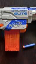 NERF Retaliator Elite Wyrzutnia na lotki Jak Nowy
