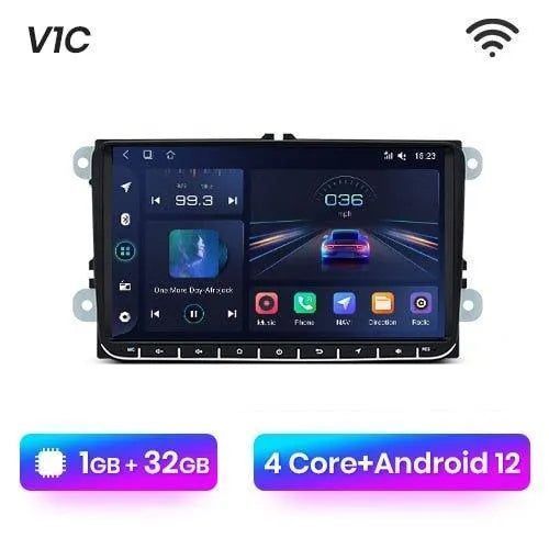Radio Nawigacja Volkswagen Vw Passat B6 B7, Tiguan, Android 1GB, 32GB