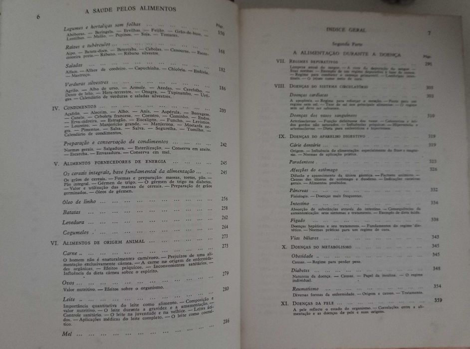 Livro - A Saude pelos Alimentos de Ernest Schneider