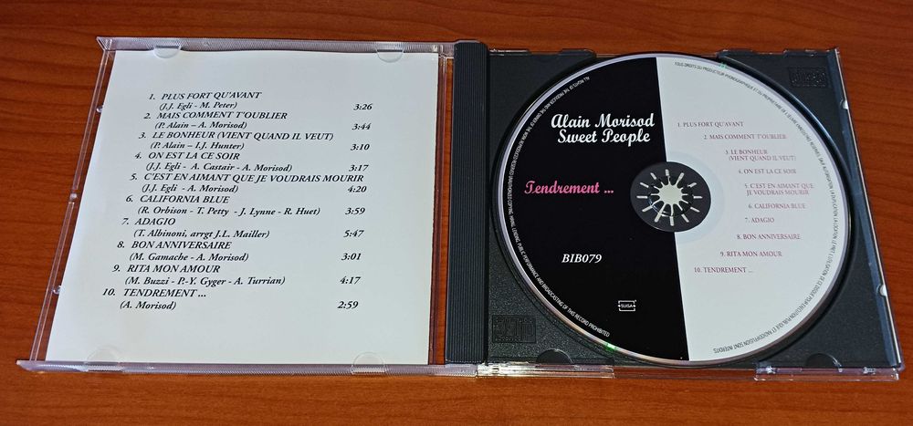CD Alain Morisod & Sweet People - Tendrement...