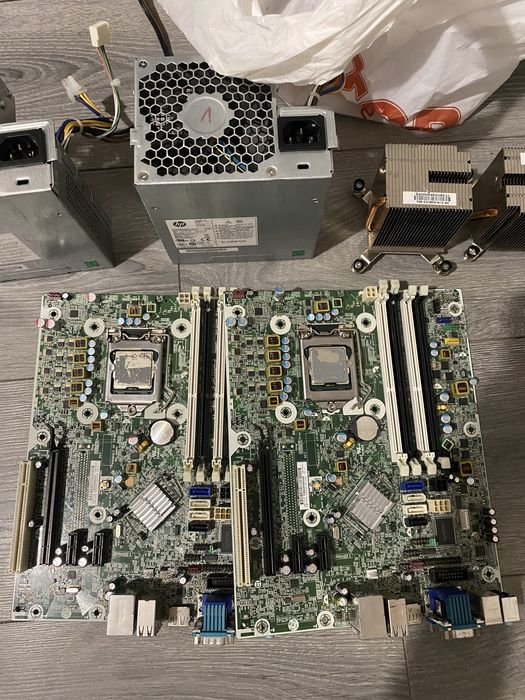 Материнські плати hp + i5 2400 + бж