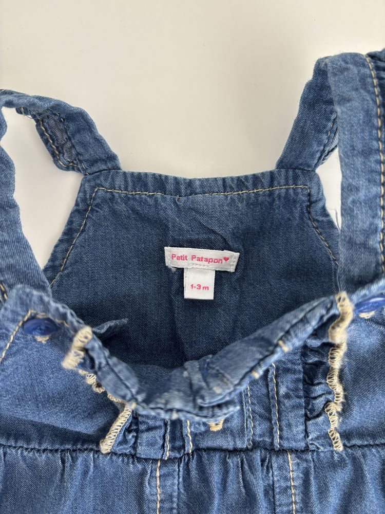 Conjunto Petit Patapon 1-3 meses