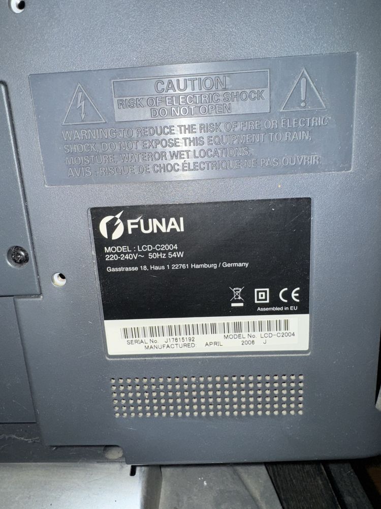 Телевізор Funai, робочий, LCD-C2004