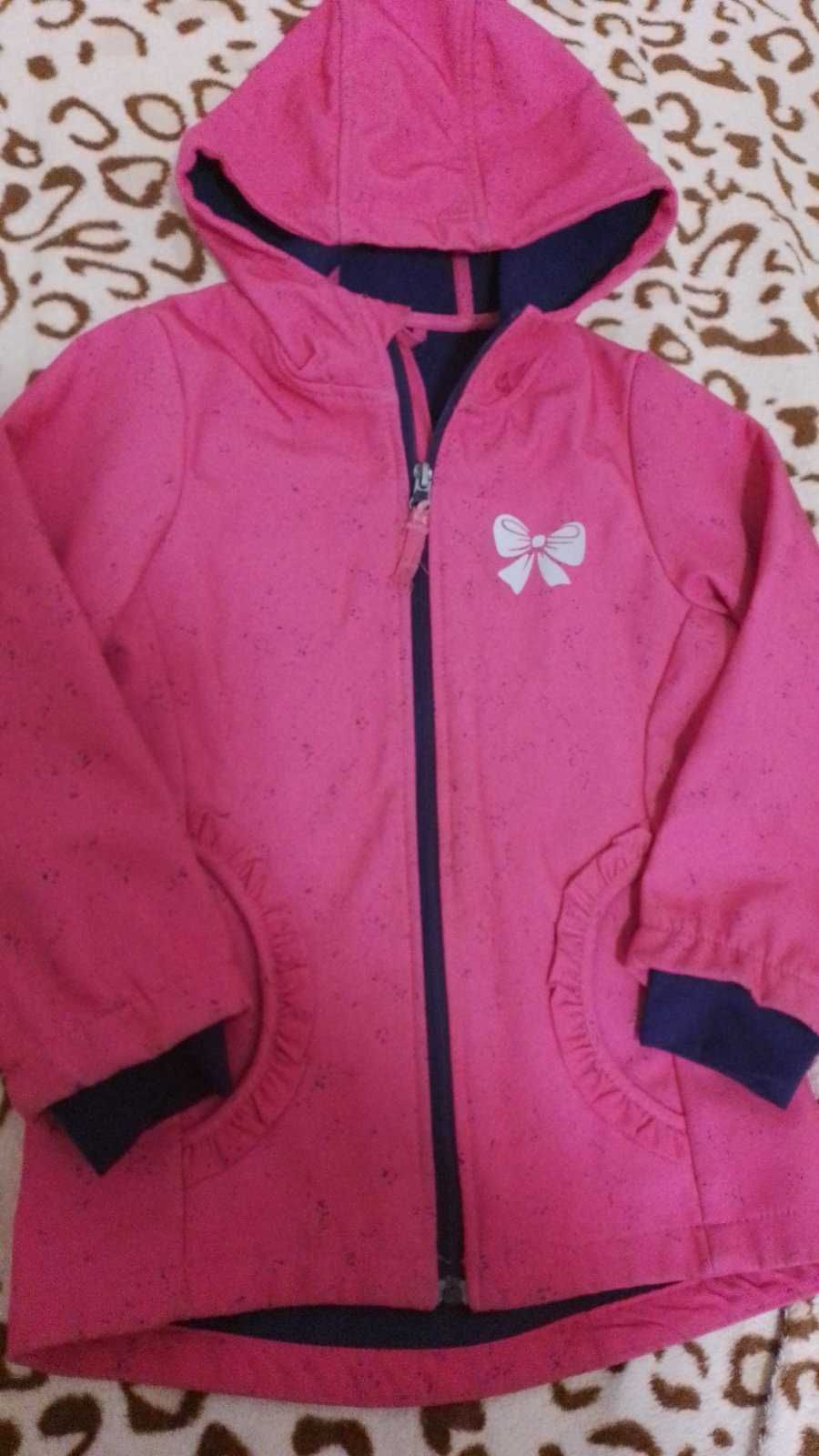 Термо куртка демо , бренд KIKI KOKO мембрана 5-6-7 років дівчинка демо