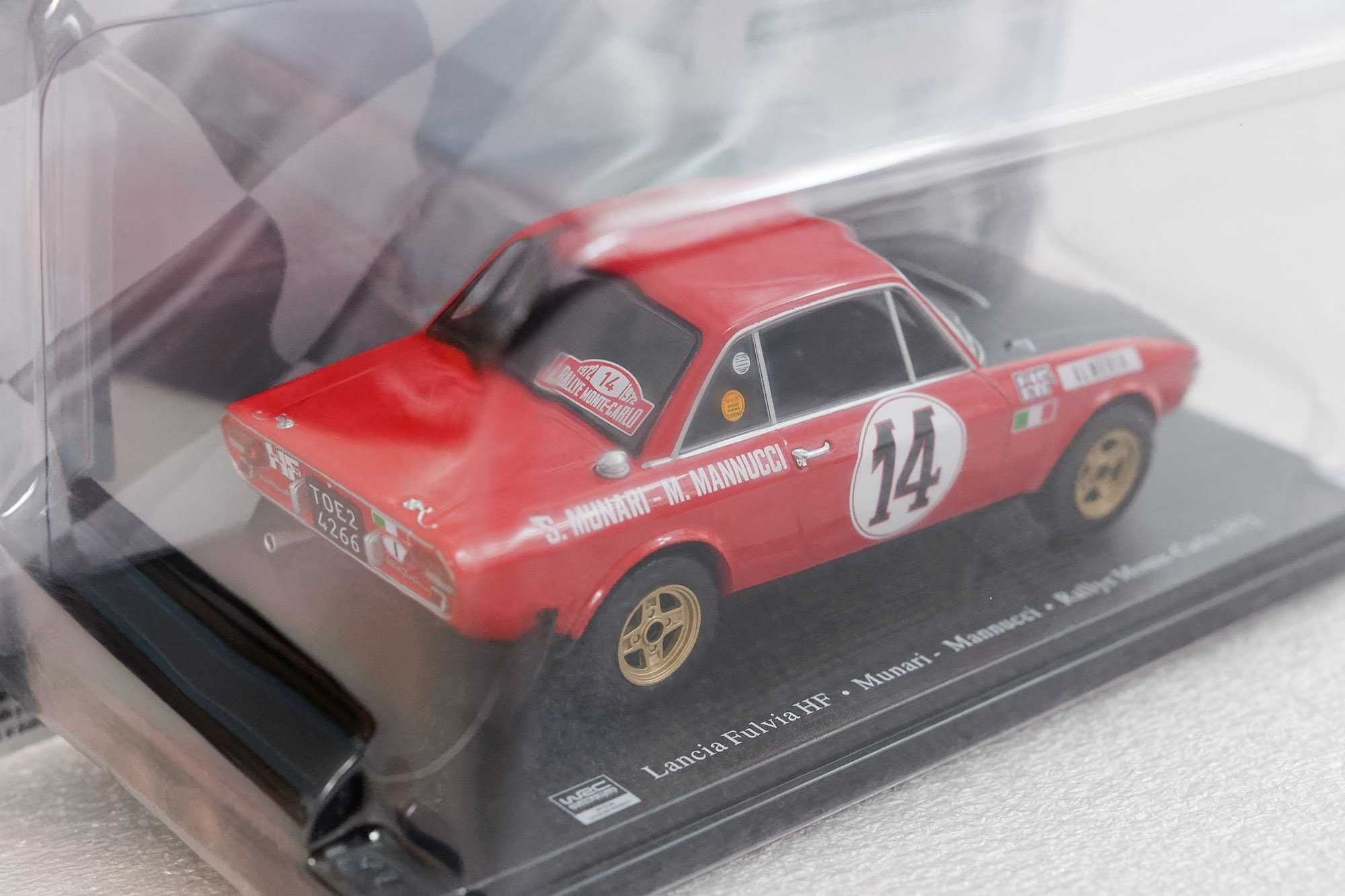 LANCIA FULVIA HF 1:24 Hachette WRC 1972 Sandro Munari