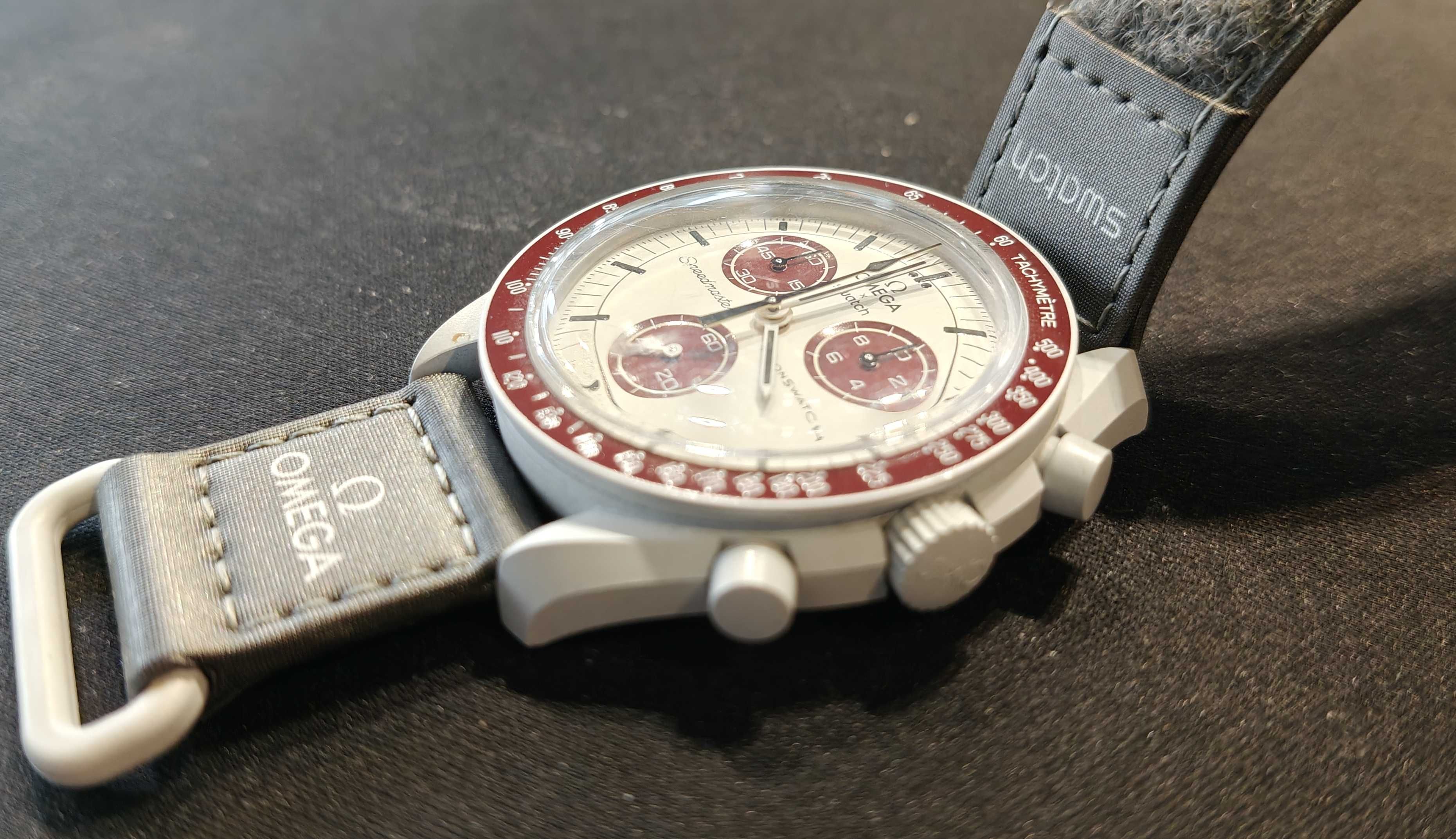 Zegarek OMEGA x SWATCH Mission To Pluto/ SO33M101/ Stan BDB/ Warto!