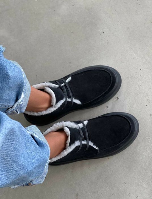 Жіночі зимові лофери