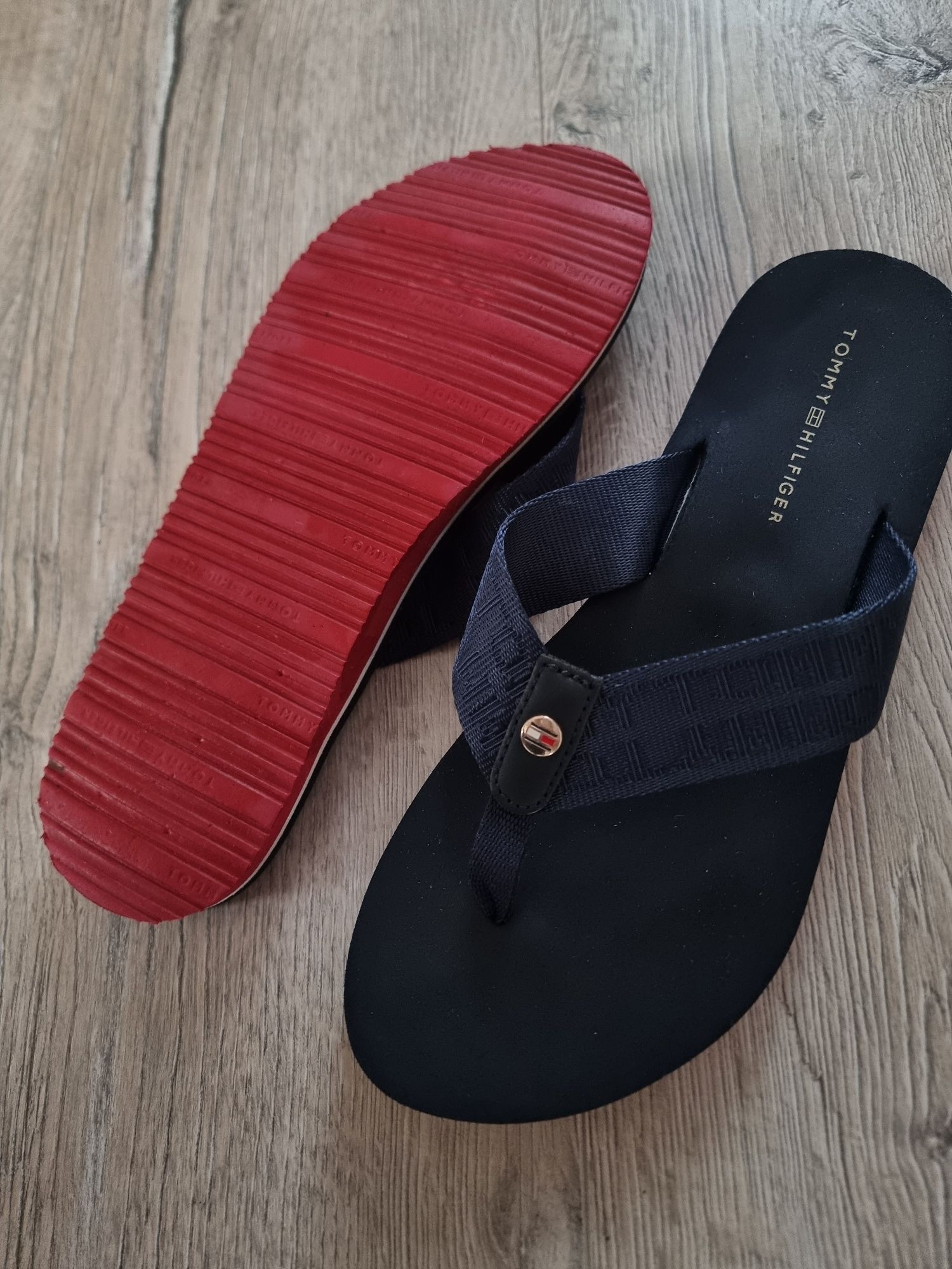 Klapki japonki damskie Tommy Hilfiger