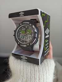 Męski czarny zegarek Umbro sportowy klasyczny elektroniczny na prezent